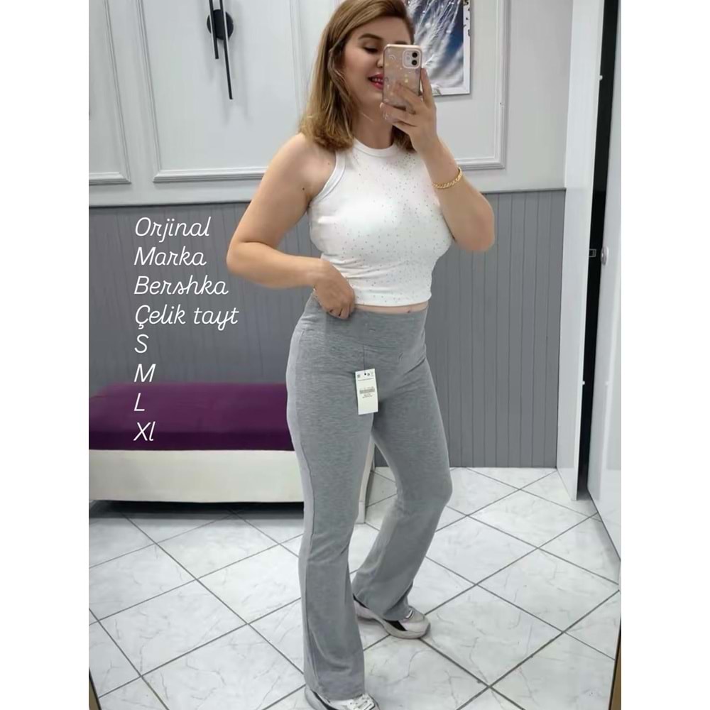 Tayt - Zümra Butik - GRİ - XL