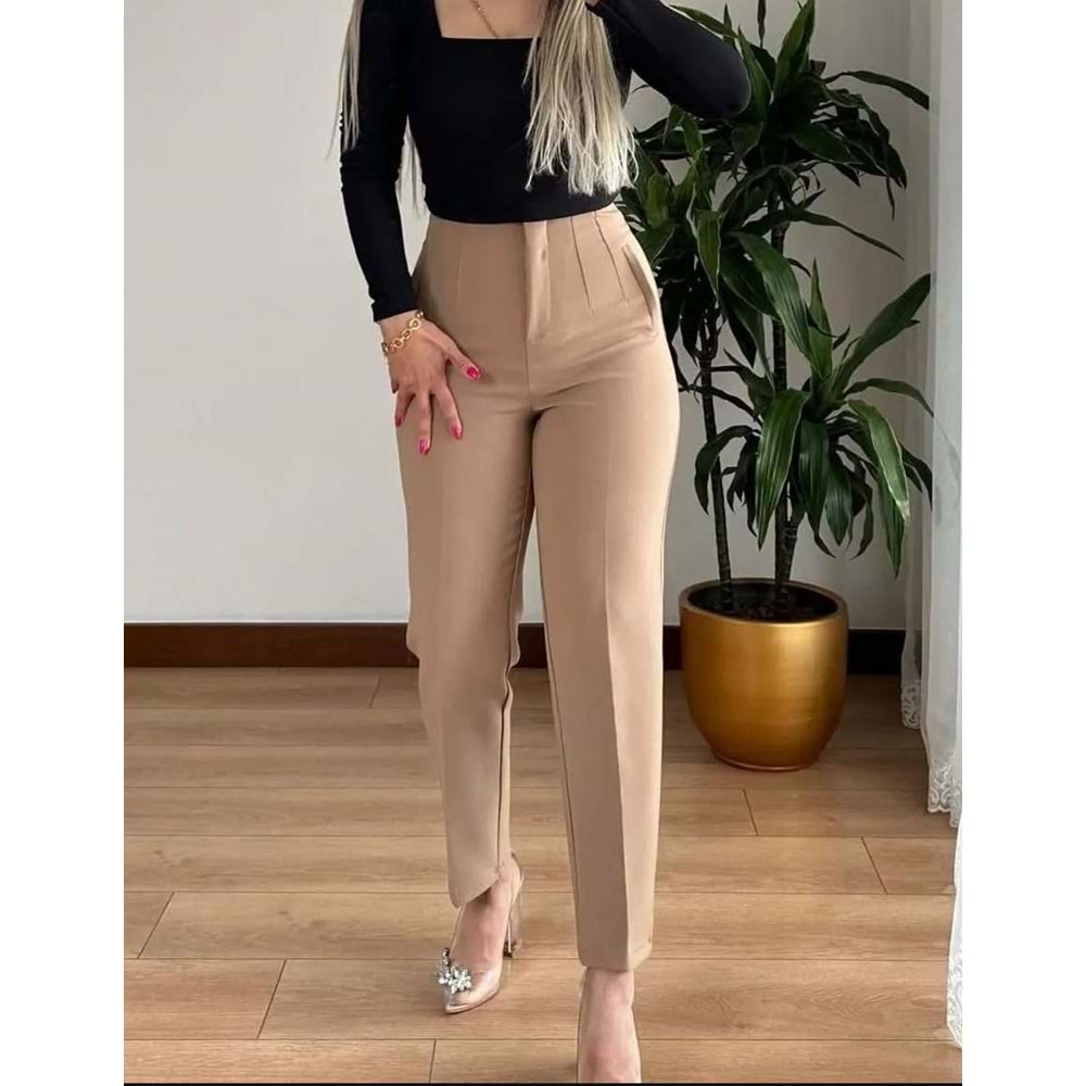 Pantolon - Zümra Butik - VİZON - 46