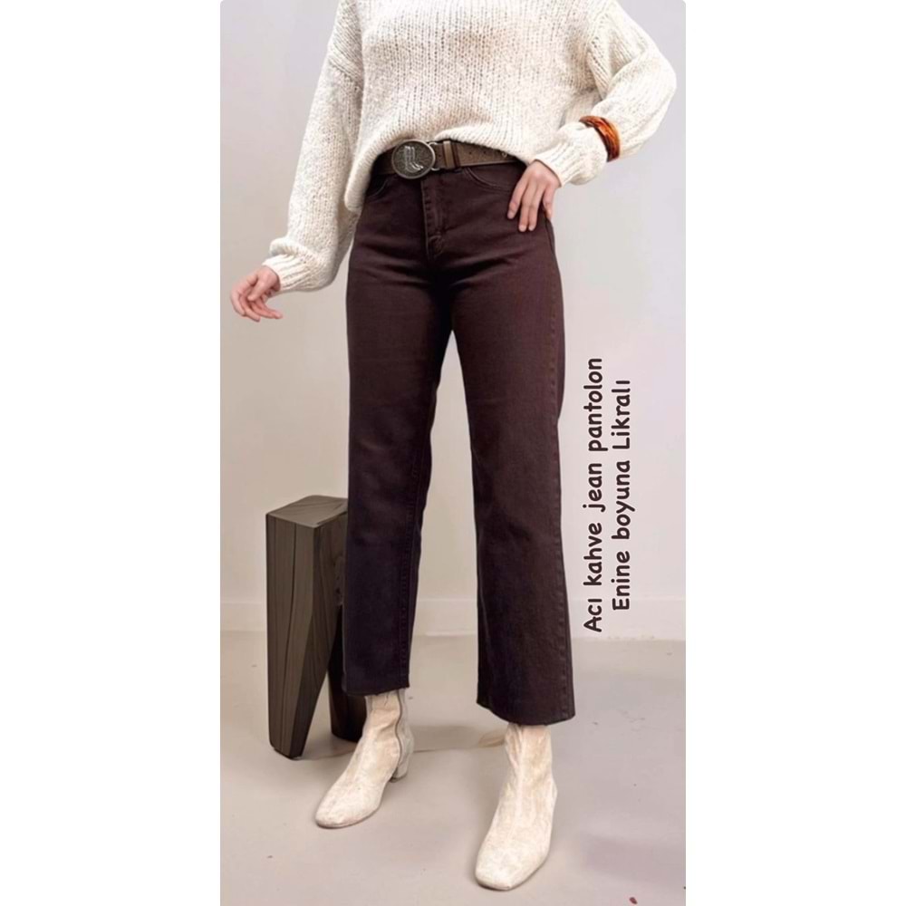 Jean - Zümra Butik - ACI KAHVERENGİ - 32