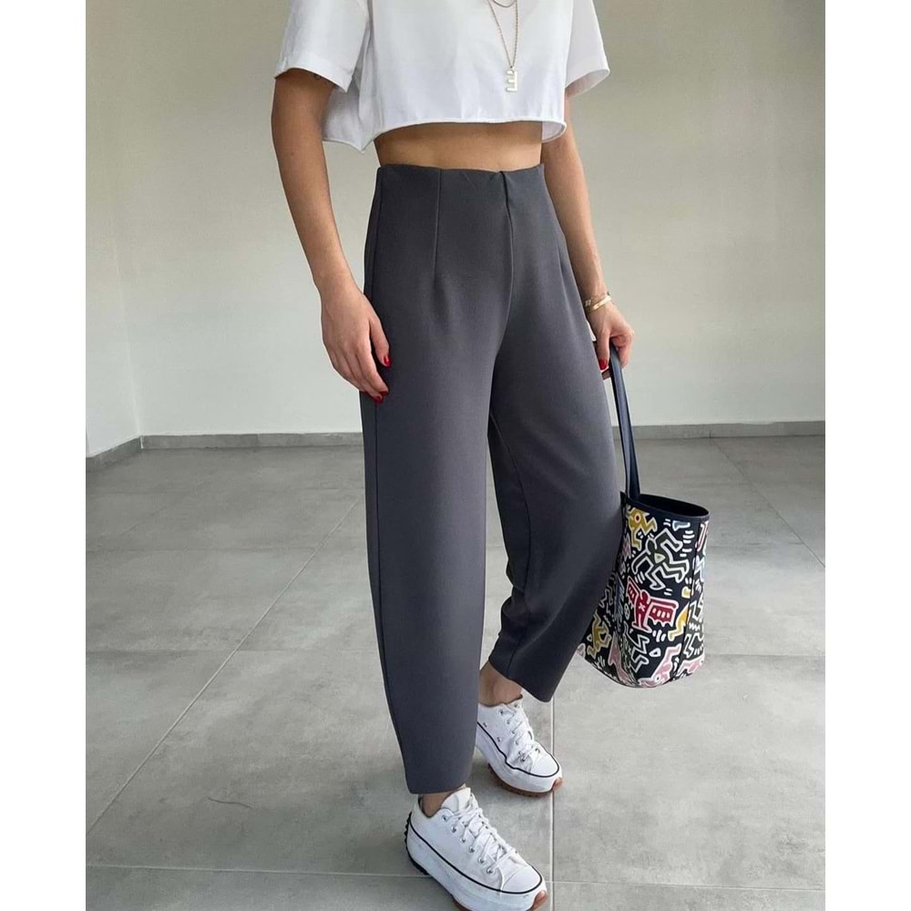 Pantolon - Zümra Butik - FÜME - 42