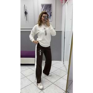 Eşofman Takımı - Zümra Butik - KREM - XL