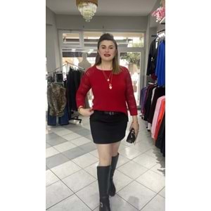 Etek Mini- Zümra Butik - SİYAH - M