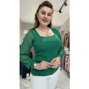 Buluz - Zümra Butik - YEŞİL - STANDART