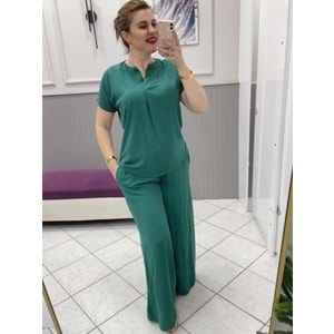 Palozo Takım - Zümra Butik - YEŞİL - 40