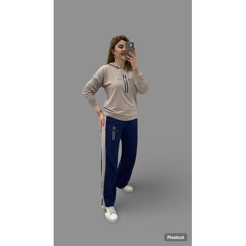 Eşofman Takımı - Zümra Butik - BEJ - S