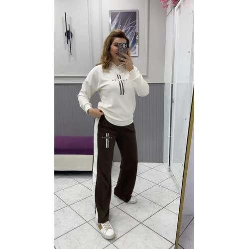 Eşofman Takımı - Zümra Butik - KREM - XL