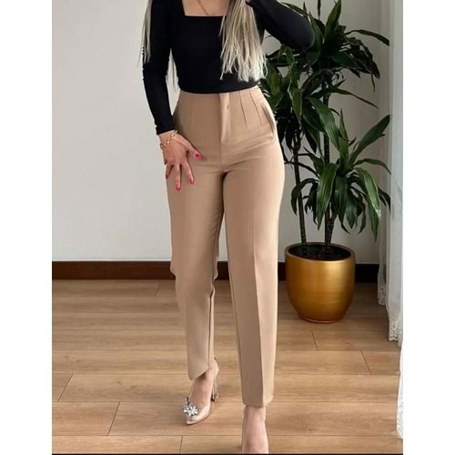 Pantolon - Zümra Butik - VİZON - 38