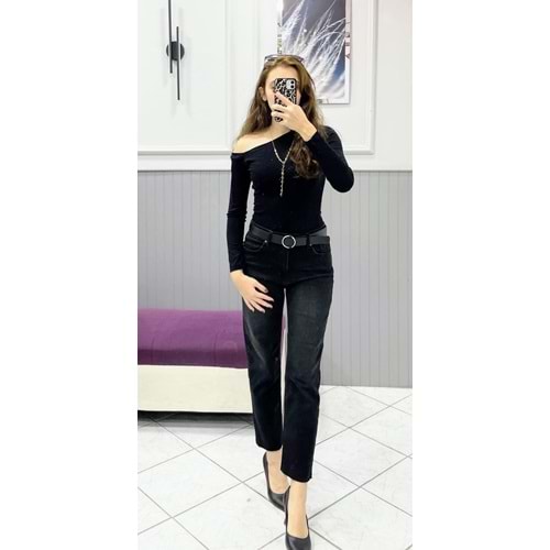 Pink Hollywood Kemerli Jean - Zümra Butik - FÜME - 30