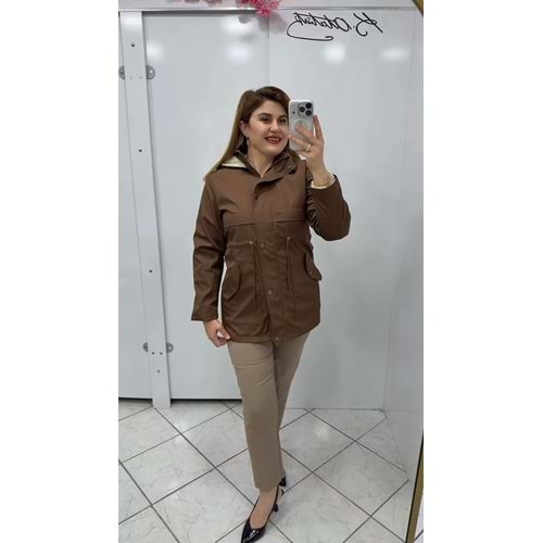 Mont - Zümra Butik - KAHVERENGİ - 44