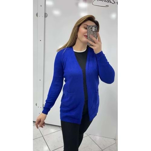 Hırka - Zümra Butik - MAVİ - STANDART