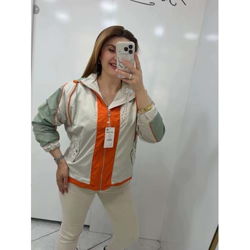 Yağmurluk Ceket - Zümra Butik - RENKLİ - L