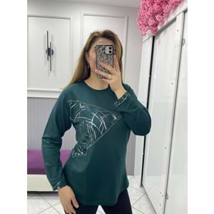 Bluz - ZÜMRÜT YEŞİLİ - L