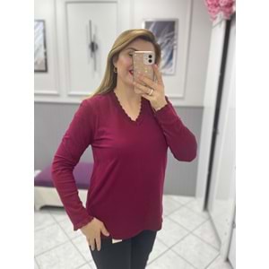 Kazak - Zümra Butik - BORDO - STANDART