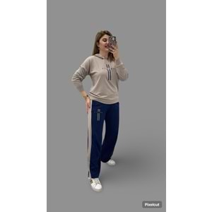 Eşofman Takımı - Zümra Butik - BEJ - S