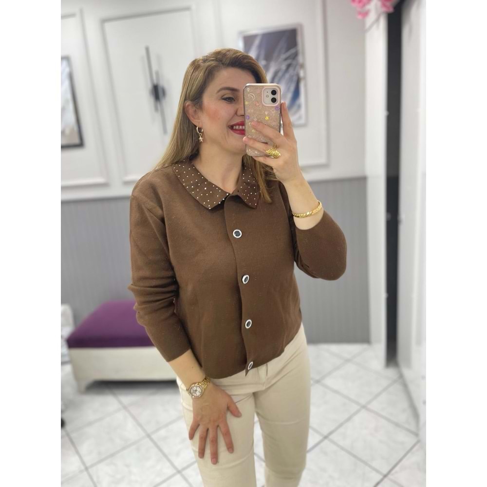 Ceket - Zümra Butik - ACI KAHVERENGİ - STANDART