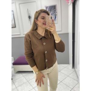 Ceket - Zümra Butik - ACI KAHVERENGİ - STANDART