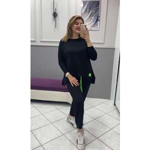 Eşofman Takımı - Zümra Butik - SİYAH - STANDART